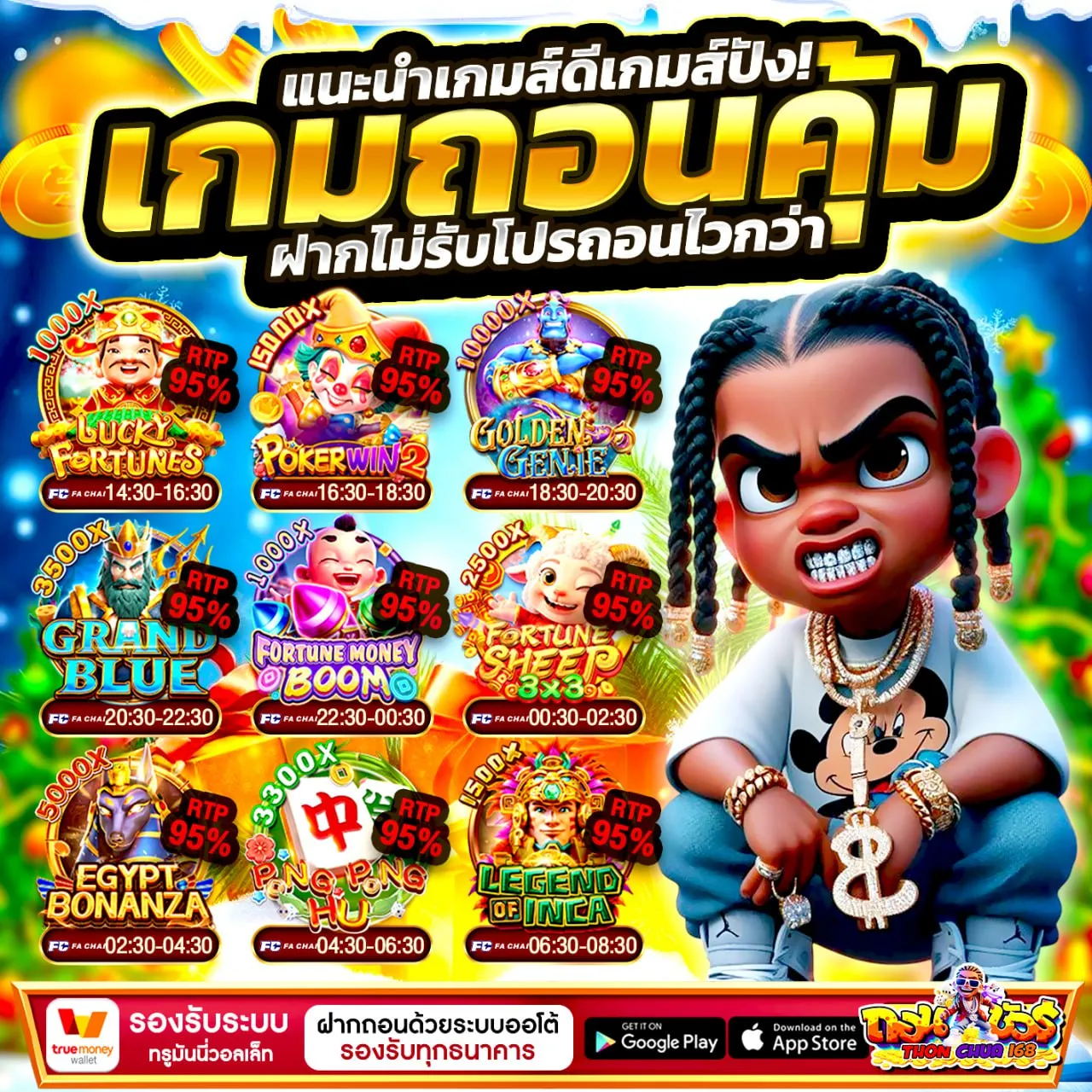 20 รับ 100 ทํา 300 ถอน 150