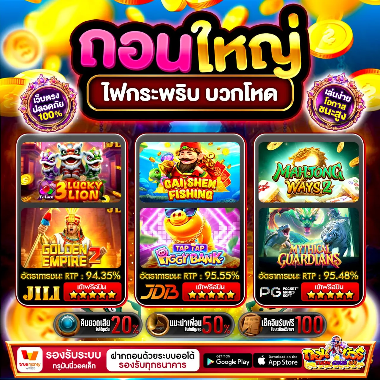 วิธีใช้โปร 20 รับ100 ทํา 400 ถอน 200 ให้คุ้มและไม่หลุดแผน